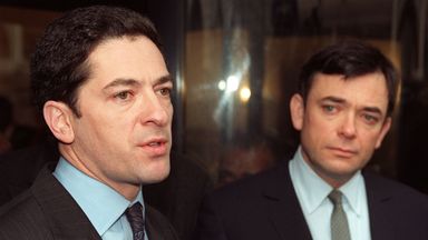 Kevin and Ian Maxwell in 1996